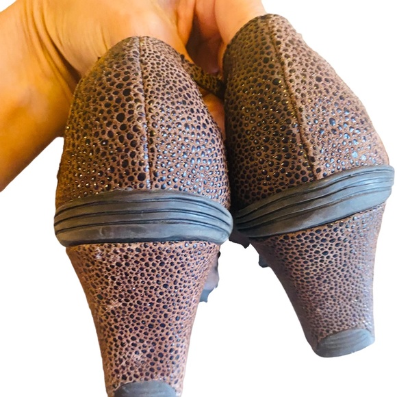 GENTLE SOULS - "OKEY DOKEY" LEATHER  SHOES Brown - Picture 5 of 8